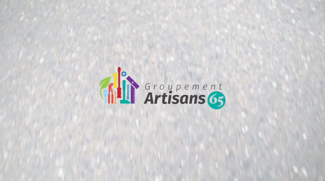 Capture d'écran de la vidéo de présentation du groupement artisans 65.